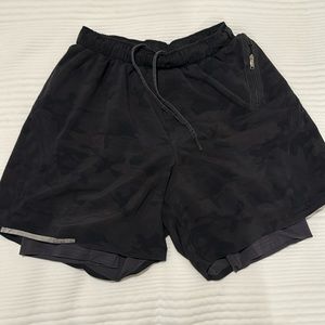 Lululemon Compression Lined Shorts